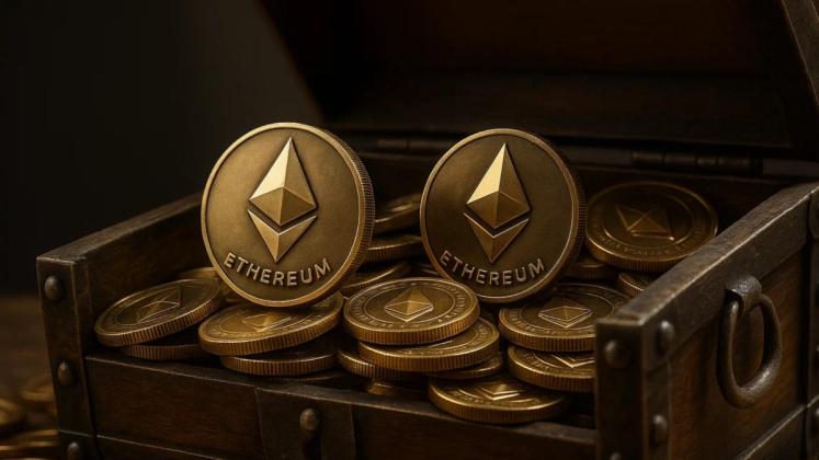 Harga Ethereum Turun 10% dalam Sepekan, tapi Volume Perdagangan Melejit 29%