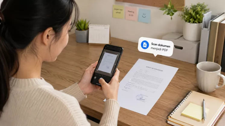 Cara Scan Dokumen tanpa Menggunakan Scanner, Cuma Modal HP