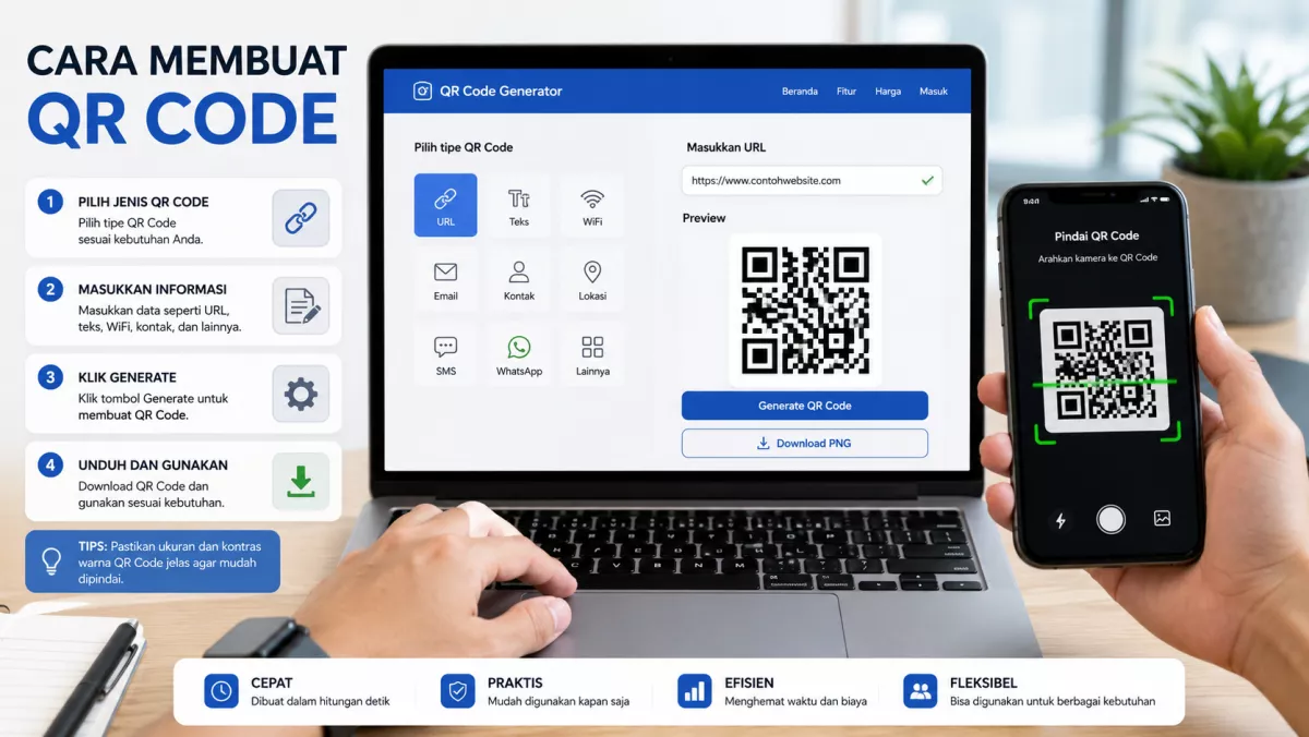 Segudang Manfaat QR Code, Bisa Digunakan untuk Apa Saja?