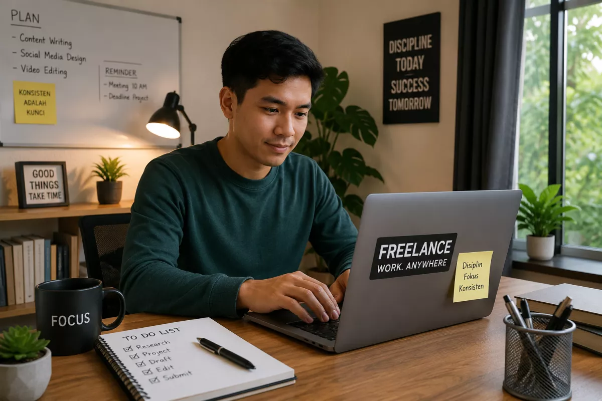 Cara Menghasilkan Uang dari Situs Freelance tanpa Harus Keluar Rumah