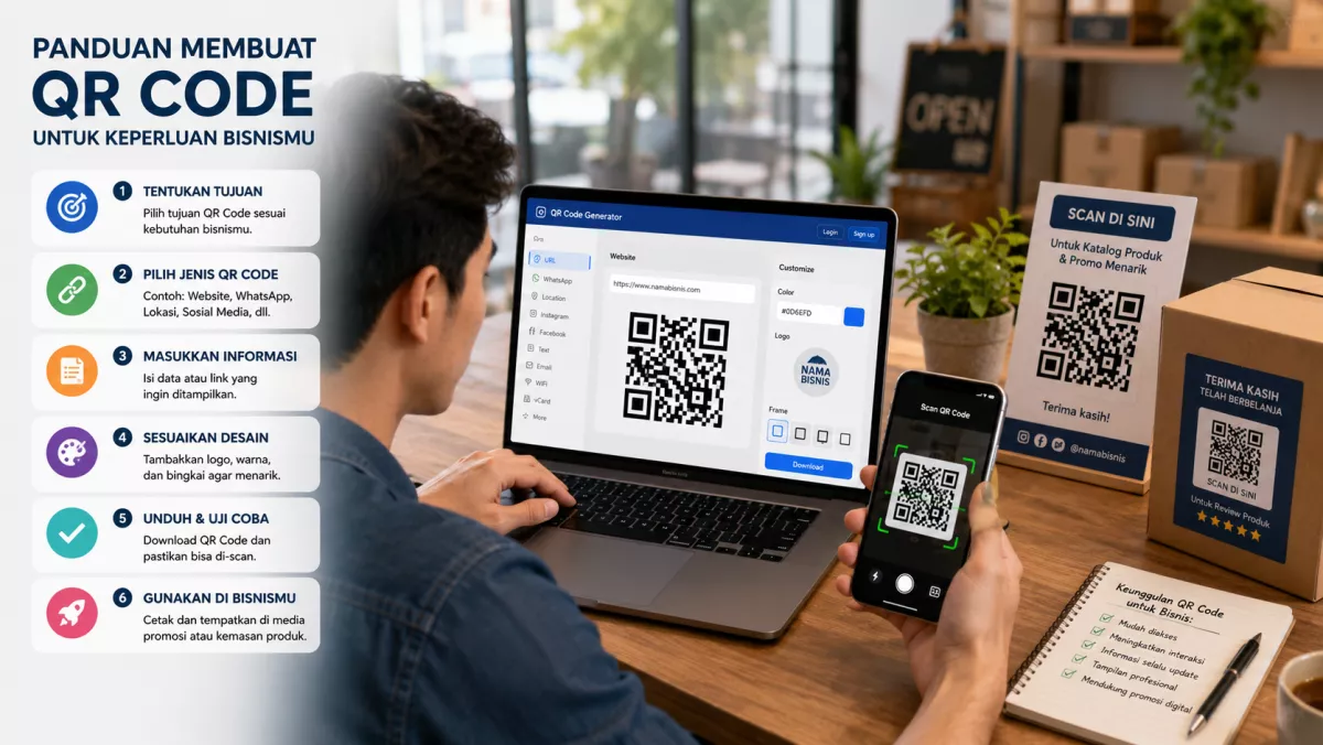 Panduan Membuat QR Code untuk Keperluan Bisnismu