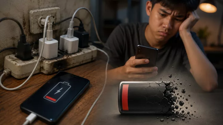 Jangan Asal Cas! Ini Kebiasaan yang Bisa Memperpendek Umur Baterai HP