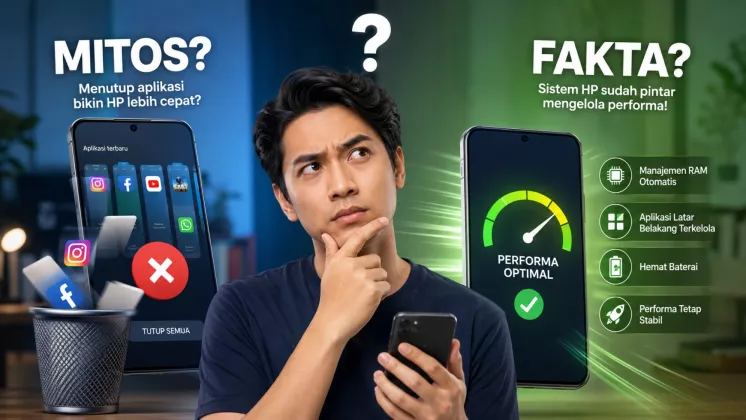 Mitos atau Fakta? Menutup Aplikasi Bikin Performa HP Jadi Lebih Cepat