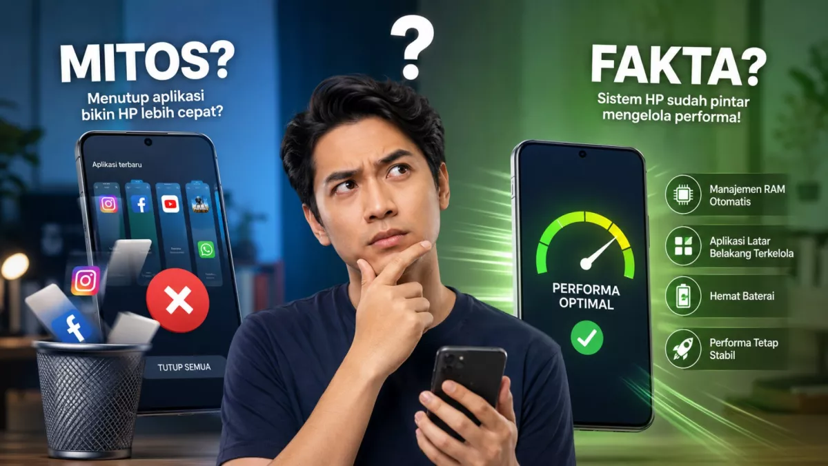 Mitos atau Fakta? Menutup Aplikasi Bikin Performa HP Jadi Lebih Cepat