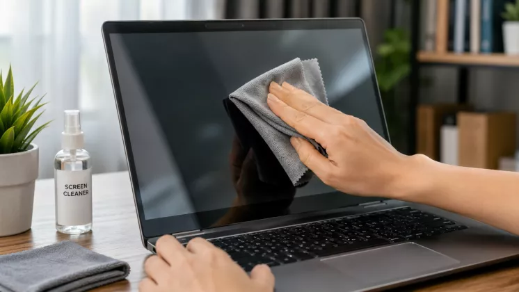 Cara Membersihkan Layar Laptop agar Bersih dan Bebas Goresan