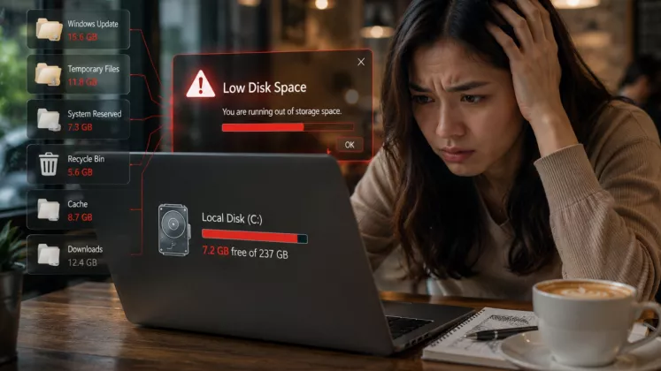 Penyebab Laptop Kehabisan Penyimpanan Padahal Jarang Digunakan