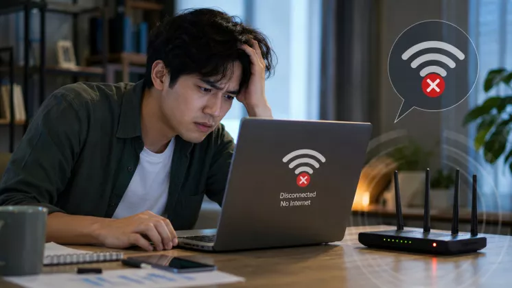 Penyebab WiFi Laptop Sering Disconnect dan Cara Mengatasinya