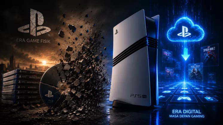 Alasan Berakhirnya Era Game Fisik di PlayStation, Sony Ungkap Penyebabnya
