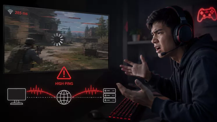 Apa Efek Ping Tinggi terhadap Performa Online Gaming? Ternyata Enggak Banget
