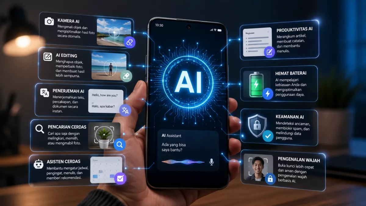 Apa Sih Kelebihan Smartphone yang Pakai AI Dibanding yang Tidak?