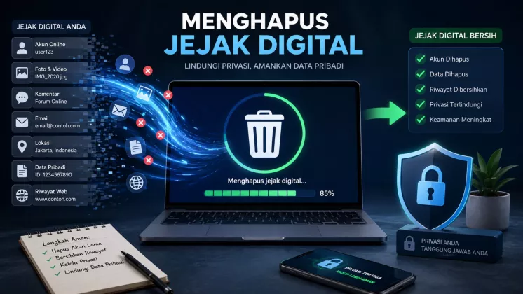 Cara Menghapus Jejak Digital di Internet secara Menyeluruh
