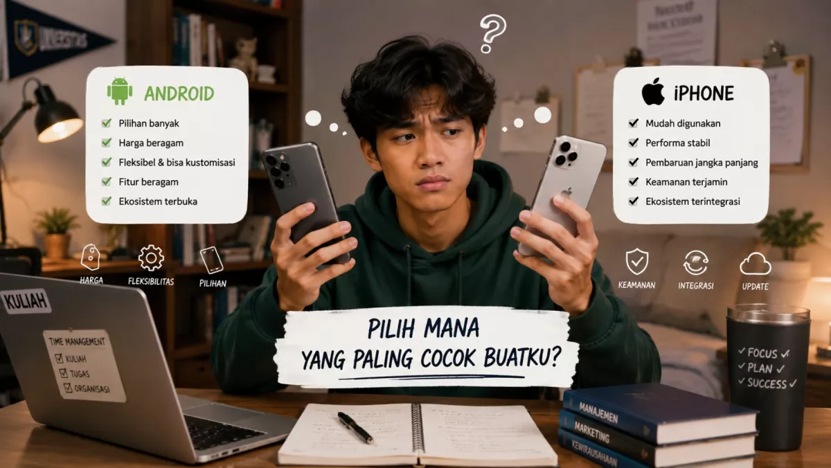 Bingung antara Android dan iPhone? Ini Cara Menentukan Mana Terbaik untukmu
