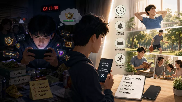 Fenomena Kecanduan Game Mobile: Tanda-Tanda Kamu Harus Segera Digital Detox