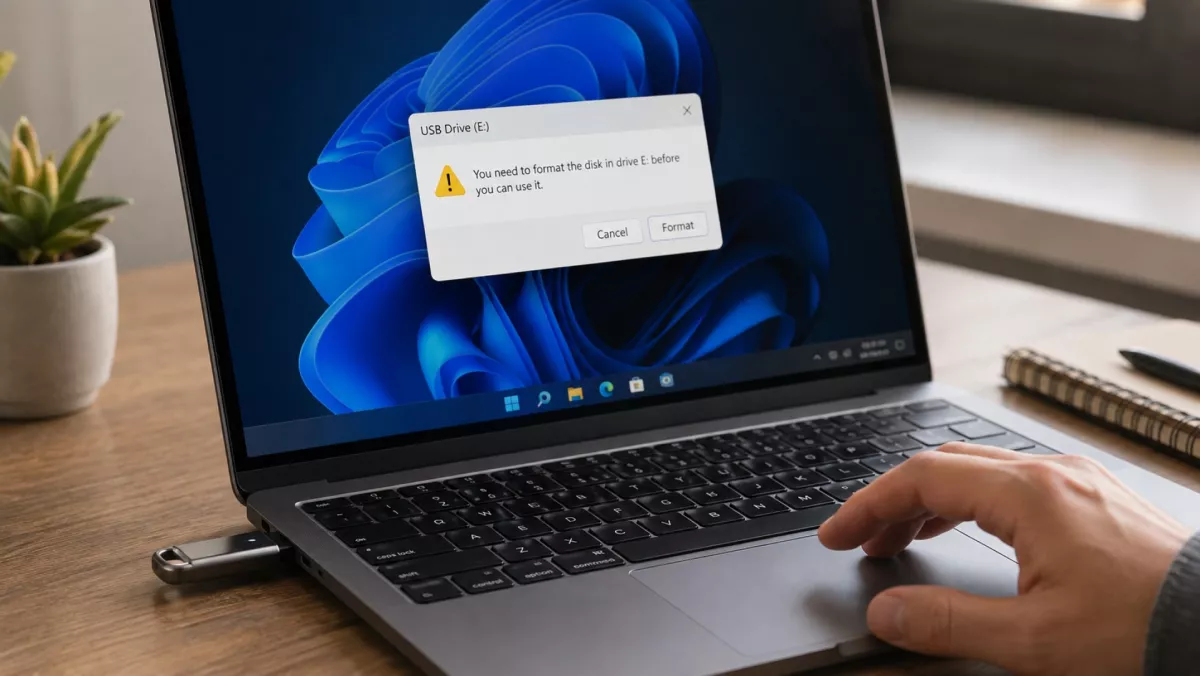 Flashdisk Minta Diformat saat Dicolok ke Laptop, Jangan Buru-buru Klik Format