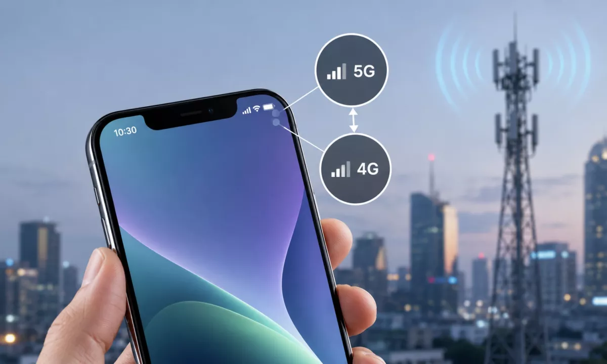 HP Sering Berpindah dari 5G ke 4G padahal Sinyal Kuat, Kenapa?