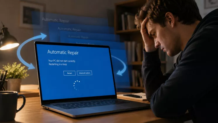 Windows Masuk ke Automatic Repair Berulang Kali, Apa Penyebabnya?