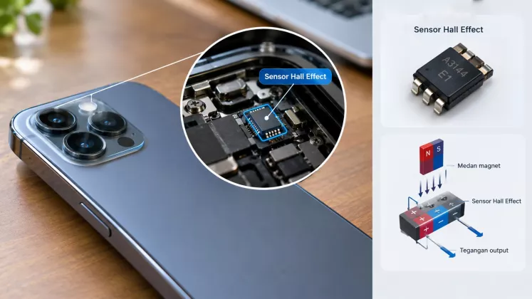 Apa Fungsi Sensor Hall Effect pada Smartphone dan Aksesori Elektronik?