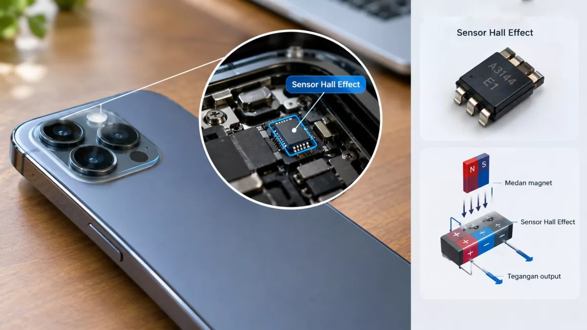 Apa Fungsi Sensor Hall Effect pada Smartphone dan Aksesori Elektronik?