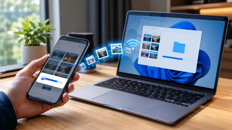 Cara Memindahkan File Besar dari HP ke Laptop tanpa Kabel Data