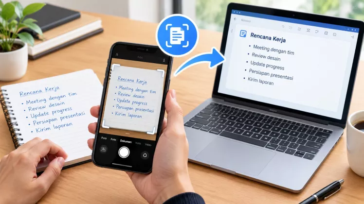Cara Mengubah Tulisan Tangan Menjadi Teks Digital tanpa Mengetik Ulang
