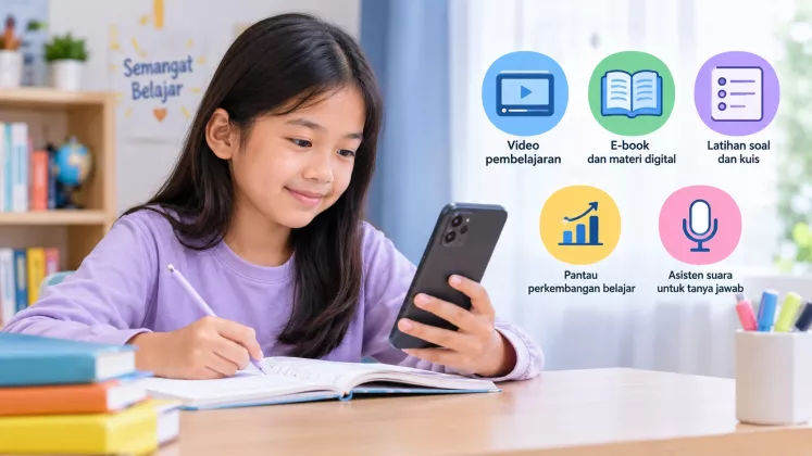 Fitur HP yang Membantu Anak Belajar Mandiri tanpa Harus Selalu Didampingi