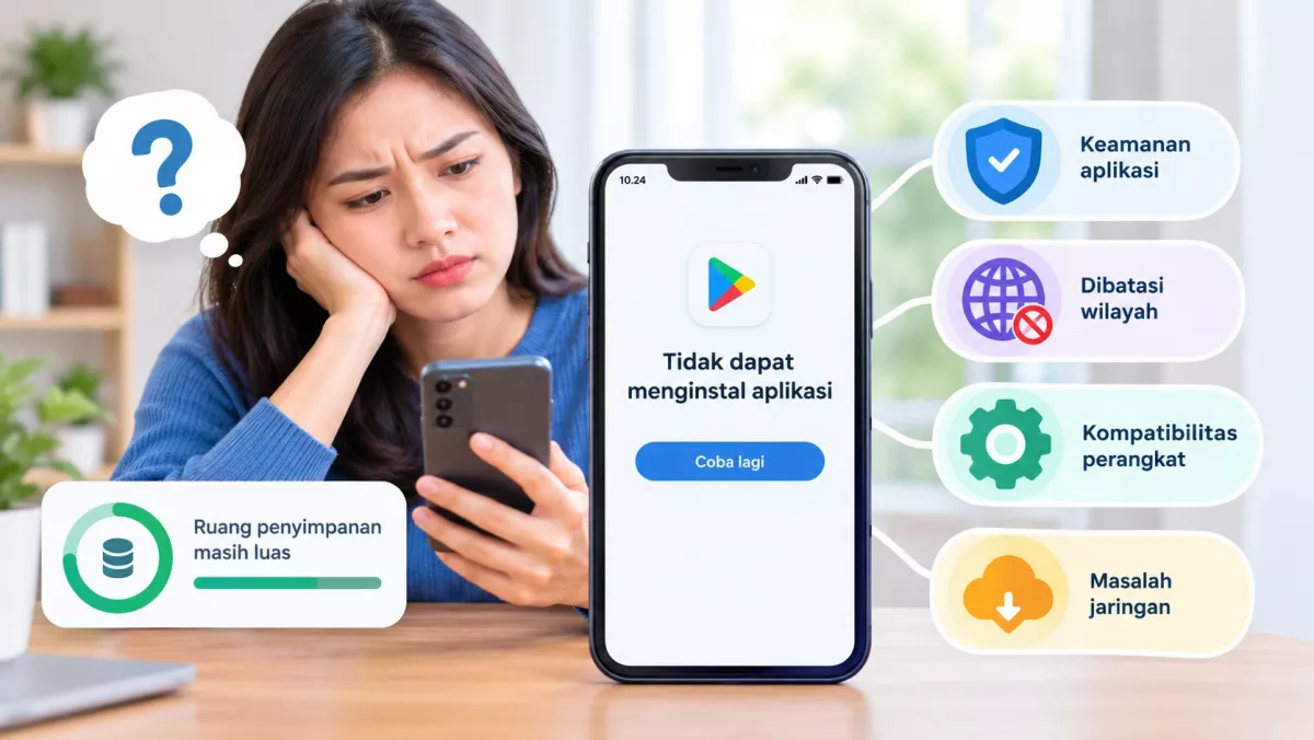 Mengapa Beberapa Aplikasi Tidak Bisa Dipasang meski Ruang Penyimpanan Masih Luas?