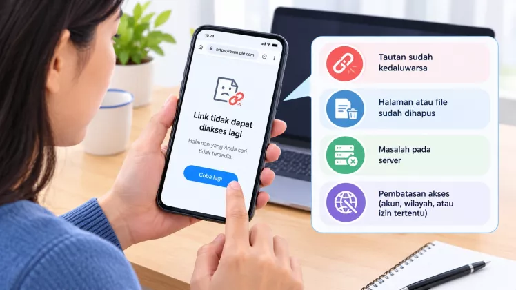 Mengapa Link yang Pernah Dibuka Bisa Tiba-tiba Tidak Bisa Diakses Lagi?