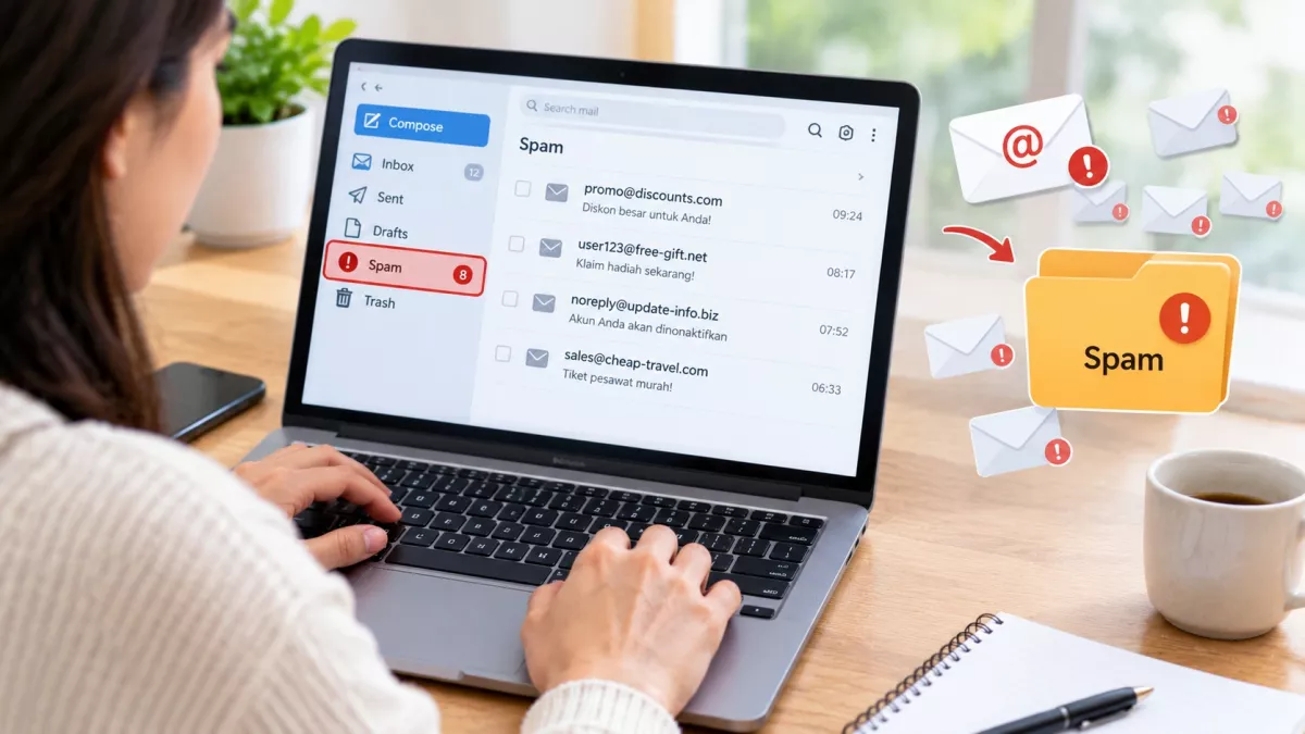 Apa Penyebab Pesan Email Masuk ke Folder Spam Padahal Pengirimnya Dikenal?