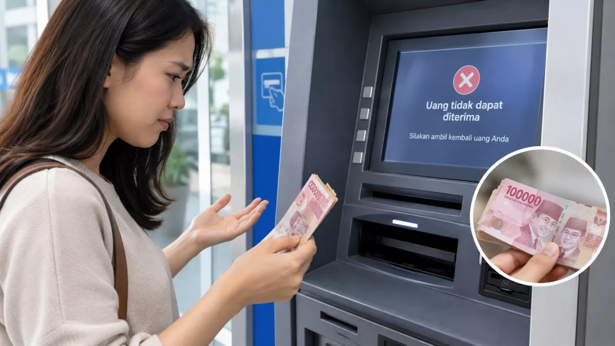 Mengapa Mesin ATM Setor Tunai Bisa Menolak Uang yang Kondisinya Masih Baik?