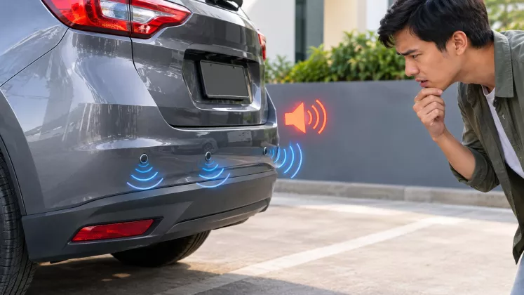 Mengapa Sensor Parkir Mobil Bisa Berbunyi meski Tidak Ada Benda yang Terlihat?