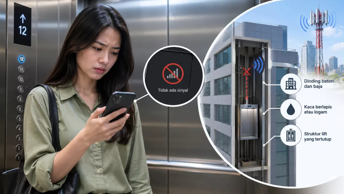 Mengapa HP Suka Kehilangan Sinyal di Dalam Lift atau Gedung Tertentu?