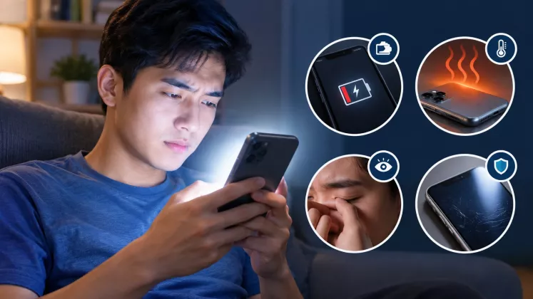 Apa Efeknya jika HP Terus Digunakan pada Kecerahan Maksimum?