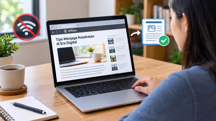 Cara Membaca Artikel Website tanpa Koneksi Internet