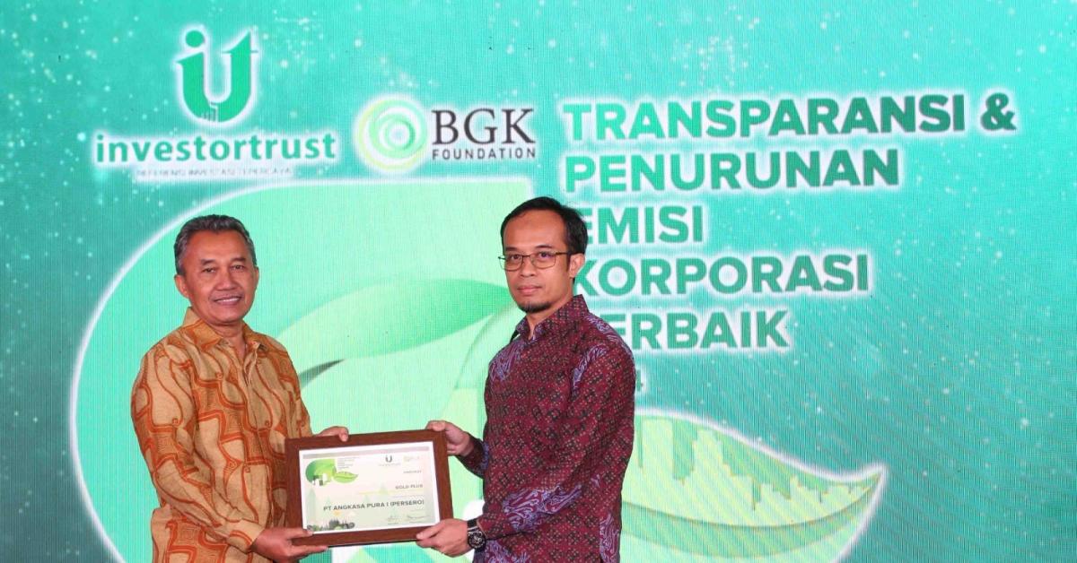 AP1 Raih Penghargaan Transparansi Perhitungan Emisi Korporasi Terbaik