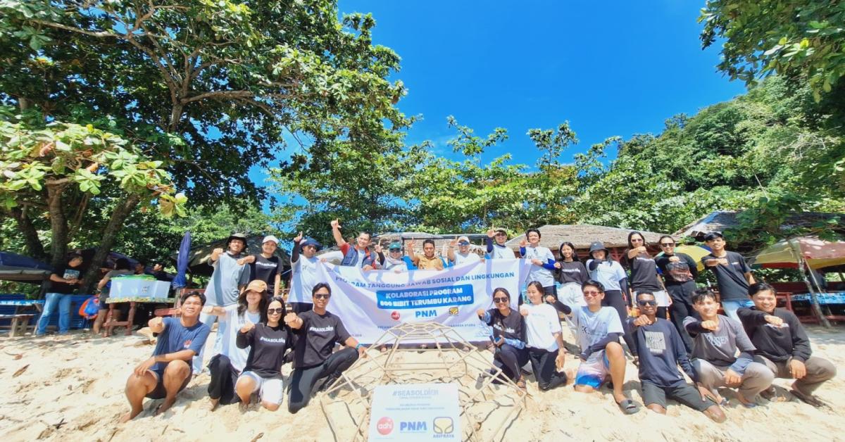 Bersama BUMN Lainnya, Brantas Abipraya Gelar Pelatihan dan Pelestarian Terumbu Karang