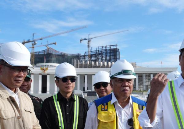 Jokowi Optimis Pembangunan Istana Kepresidenan IKN Selesai Pertengahan Juli