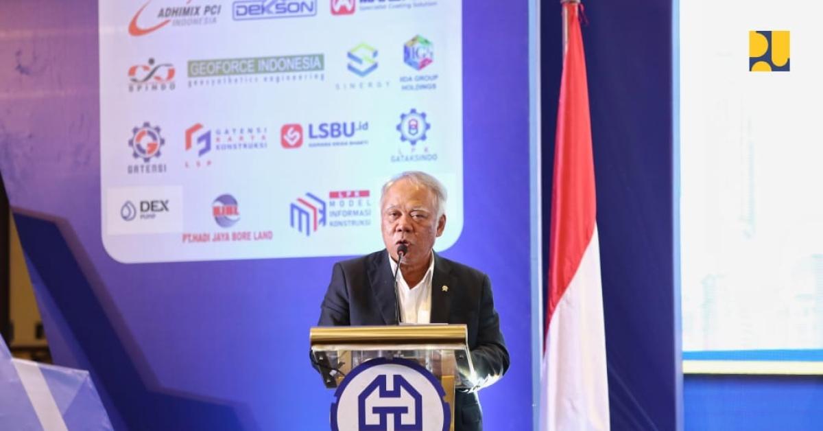 Buka Munas GAPENSI XV Tahun 2024, Menteri Basuki Dorong Peningkatan Kinerja Sektor Konstruksi