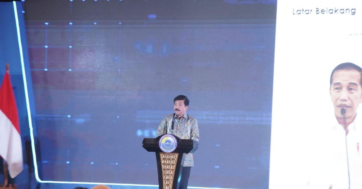Ketua Pengarah BNPP Menko Hadi Sampaikan 4 Arahan Pengeloaan Perbatasan Negara di Rakordal 2024