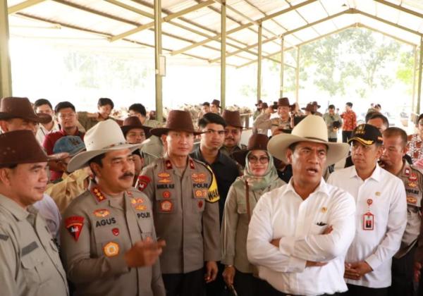 Mentan Amran Sulaiman Tinjau Konsep Peternakan Sapi di Kabupaten Tangerang
