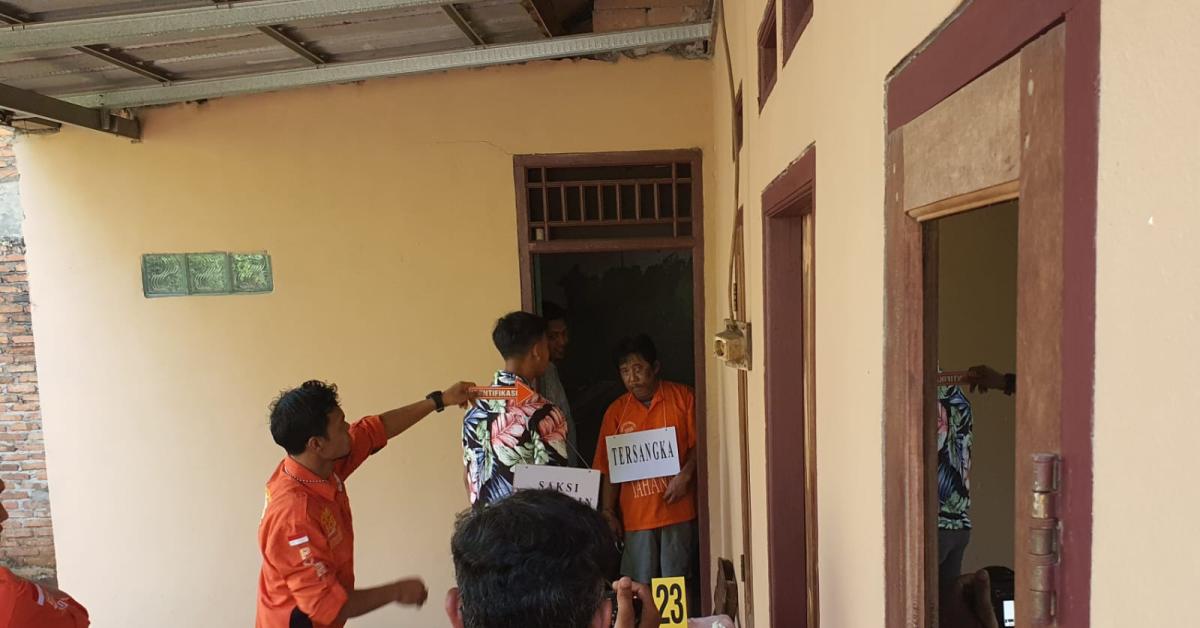 Pelaku Dihadirkan, Ada 34 Adegan Pra Rekonstruksi Pembunuhan Bocah Terbungkus Karung Bekasi
