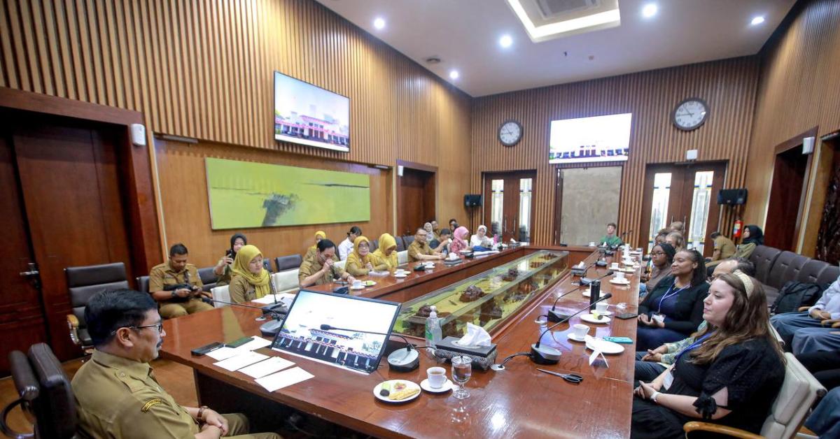 Pererat Kemitraan, Pemkot Bandung Sambut Delegasi Pemuda Fort Worth Texas