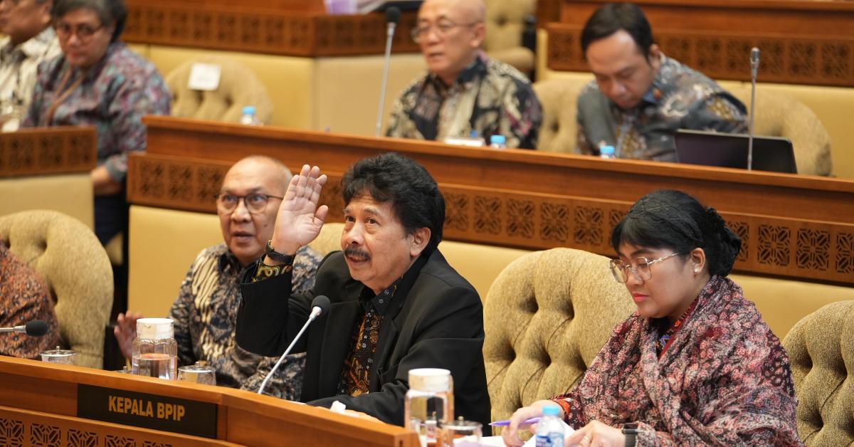  Hadiri Rapat Kerja dan RDP, Komisi II DPR RI Apresiasi dan Dorong Penguatan Kelembagaan BPIP