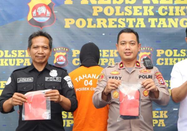Simpan 2 Paket Sabu di Saku Celana, Pria di Tangerang Ditangkap Polisi