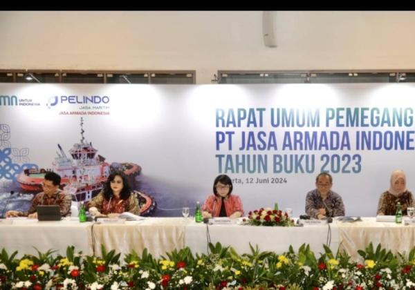 Laba Meningkat, RUPST PT Jasa Armada Indonesia Tbk Putuskan Pembagian Dividen Rp118 Miliar