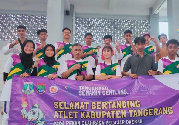 Meski Kurang Persiapan Tim Taekwondo Kabupaten Tangerang Berhasil Raih Medali Emas di POPDA Banten 2024