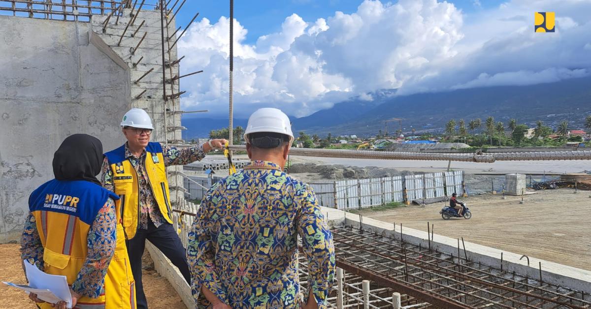 Pulihkan Konektivitas Kota Palu Pascabencana, Kementerian PUPR Targetkan Rekonstruksi Jembatan Palu IV Rampung Desember 2024