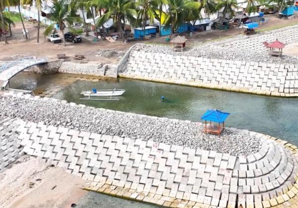 Cegah Abrasi Pantai, Kementerian PUPR Bangun Pengaman Pantai Gelora di Sumbawa