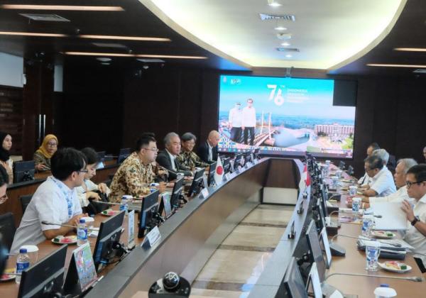 Courtesy Call bersama JICA, Menteri Basuki Dorong Percepatan Proyek Manajemen Banjir Perkotaan Terpadu di Jabodetabek 
