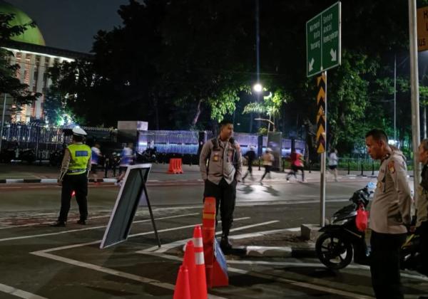 Petugas Gabungan Jaga Ketat Rute BTN Jakarta International Marathon 2024, 34 Ruas Jalan Ditutup