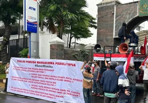 Respon Demo Mahasiswa Papua Soal Dugaan TPPU Plt Bupati Mimika, Kejagung Akan...